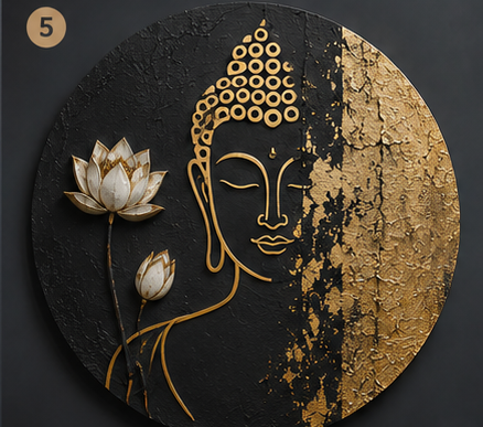Buddha Lotus Art