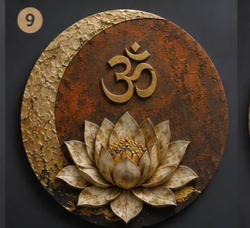 Om Lotus Premium Art